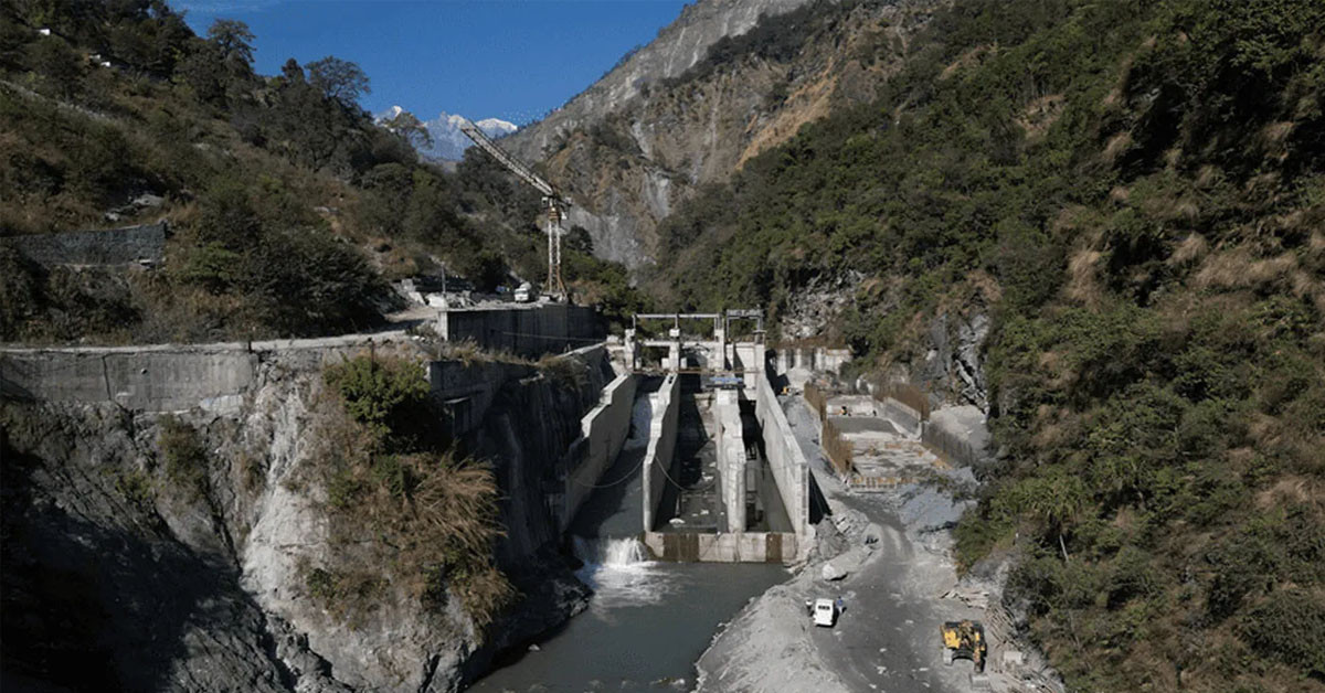 राहुघाट जलविद्युत् आयोजनाको ७२ प्रतिशत भौतिक प्रगति