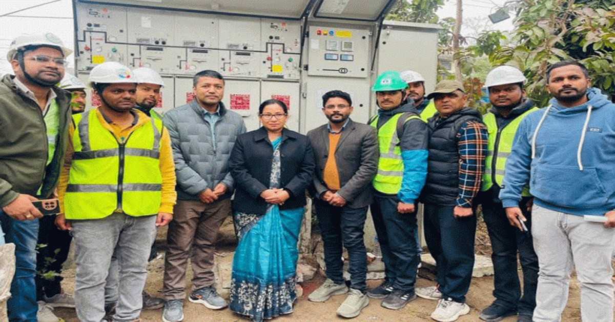 भरतपुरमा भूमिगत विद्युतीकरणको परीक्षण सुरु