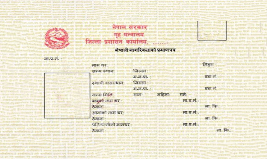लहानमा अनलाइनबाट नागरिकता  सिफारिस सेवा सुरु