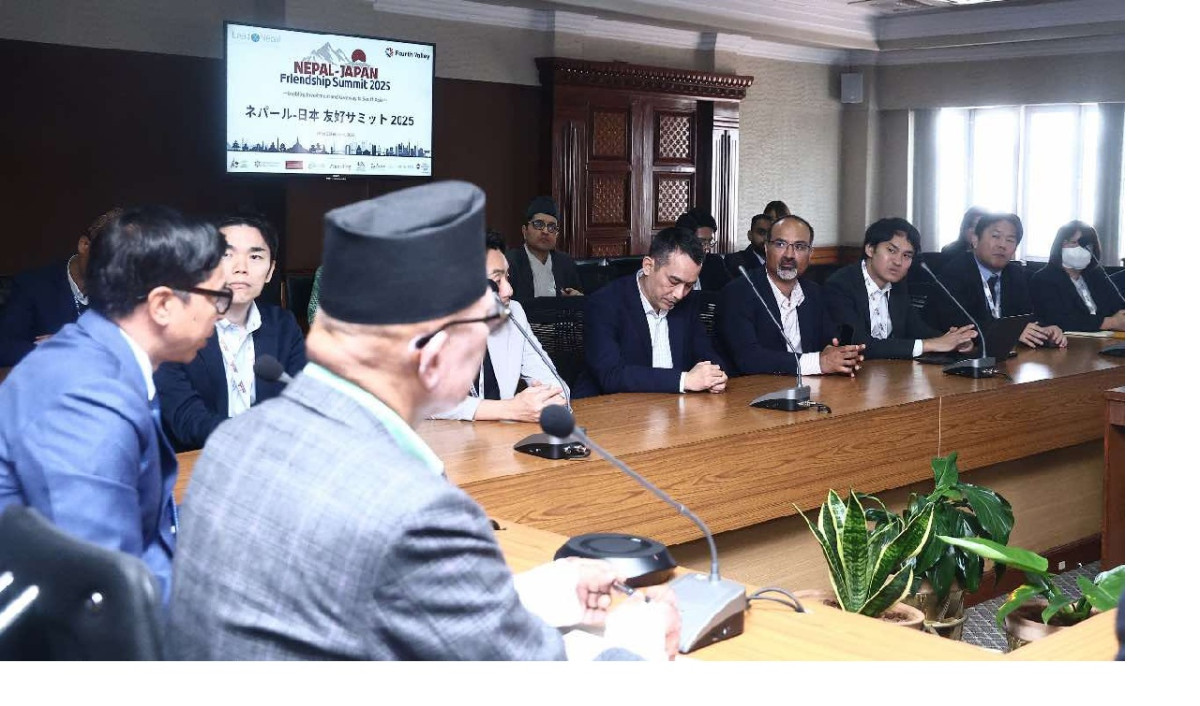 अर्थमन्त्रीसँग जापानका व्यवसायिक कम्पनीका प्रतिनिधिहरूको भेट, नेपालमा थप लगानी गर्न आग्रह