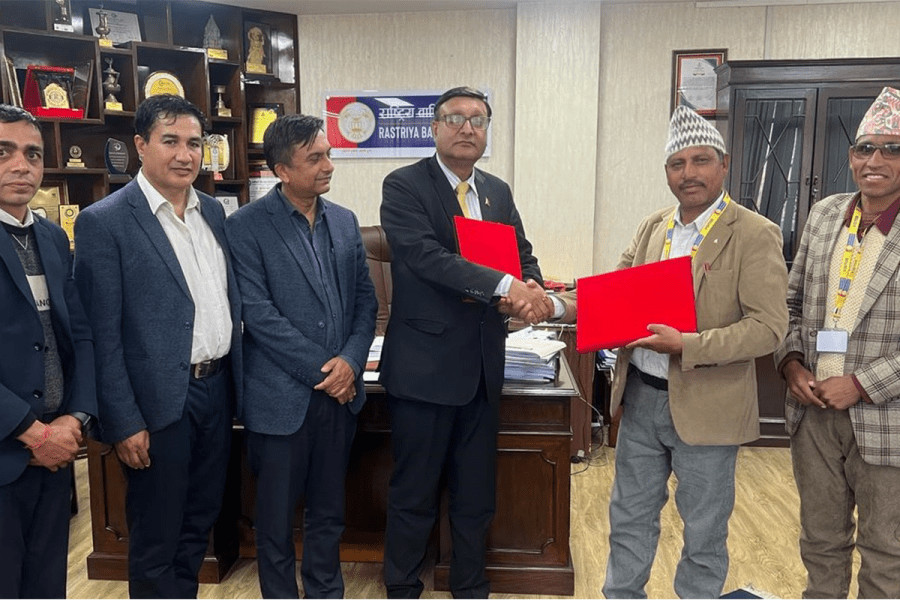 सिंजा गाउँपालिका  र राष्ट्रिय वाणिज्य बैंकबीच सम्झौता