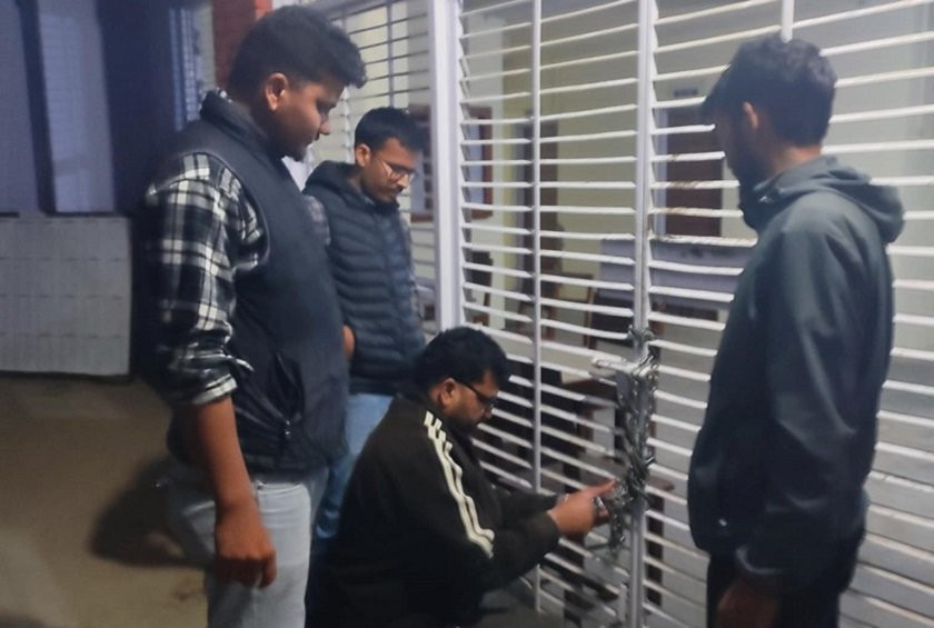 त्रिभुवन विश्वविद्यालयको केन्द्रीय क्याम्पसमा नेविसंघको तालाबन्दी