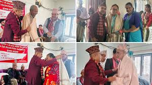 ८२ वर्षमाथिका ज्येष्ठ नागरिकलाई सम्मान