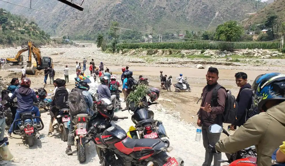 अवरुद्ध बीपी राजमार्ग संचालन गर्ने तयारी