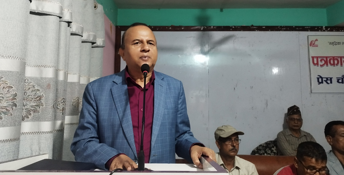 ‘वर्तमान सरकार आर्थिक विकास र पूर्वाधार निर्माणमा केन्द्रित छ : शंकर पोखरेल