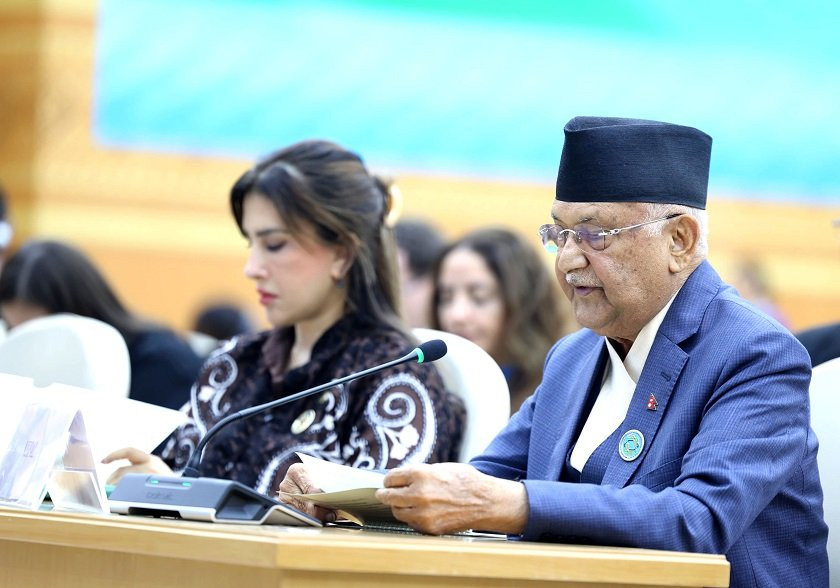 उच्चस्तरीय  विषयगत राउन्ड टेबललाई प्रधानमन्त्रीको सम्बोधन : आर्थिक सहयोगसहित क्षेत्रीय साझेदारीमा जोड