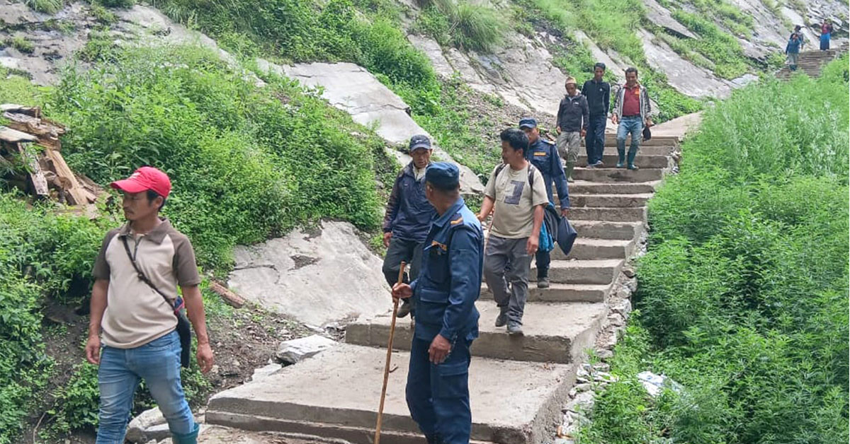 उत्तरी गोरखामा गैरकानूनी क्रियाकलाप रोक्न संयुक्त वन गस्ती सुरु