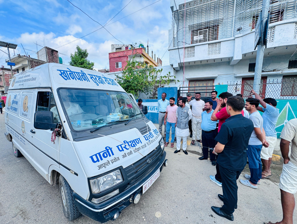 हैजा प्रभावित वीरगन्ज क्षेत्रमा पानी परीक्षणको कार्य तीव्र