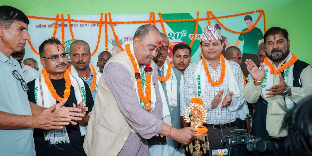 रौतहटको बनबहुअरीमा मानवसेवा आश्रम सञ्चालन