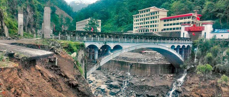 रसुवागढी नाकाको मितेरी पुल दसैँसम्म निर्माण हुने