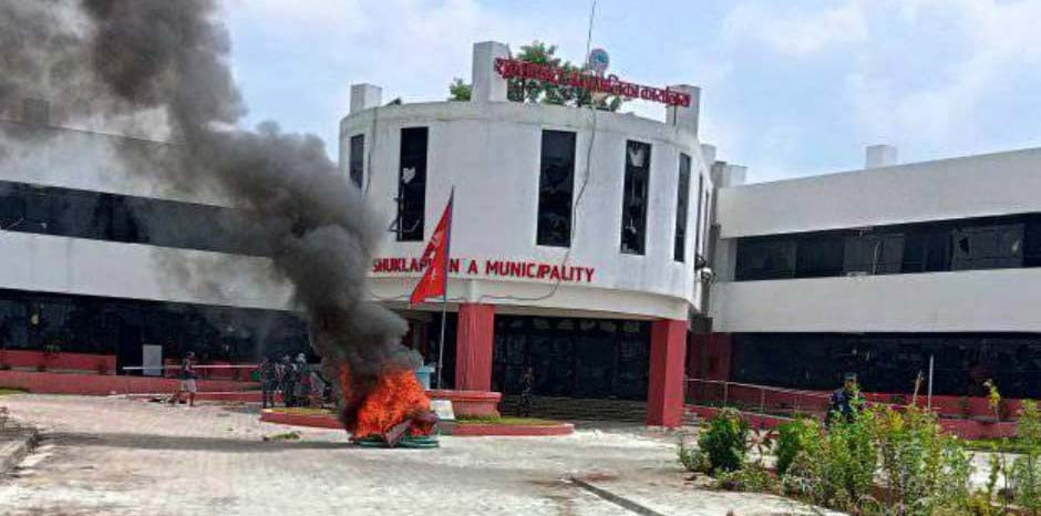 शुक्लाफाँटा नगरपालिकामा तीन करोड बढीको क्षति