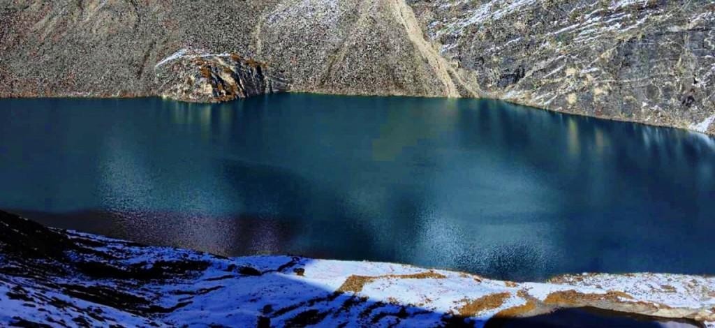 पर्यटकको आकर्षक केन्द्र बन्दै जुम्लाको ‘आकासे ताल’