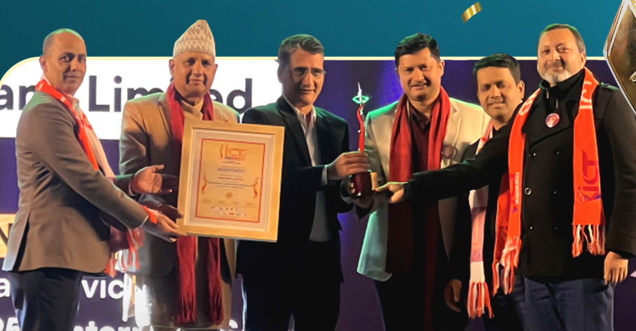 एनएमबि बैंकलाई ‘डिजिटल सर्भिसेज् आईसीटी अवार्ड-२०२५’