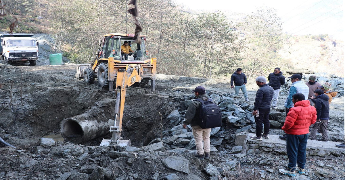 निर्माण कम्पनीद्वारा लापरबाही स्वीकार,गल्ती नदोहोर्याउने प्रतिबद्धता