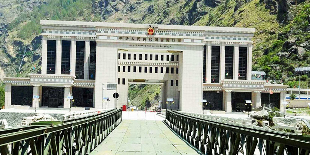 खासामा आगलागी, तातोपानी नाका बन्द
