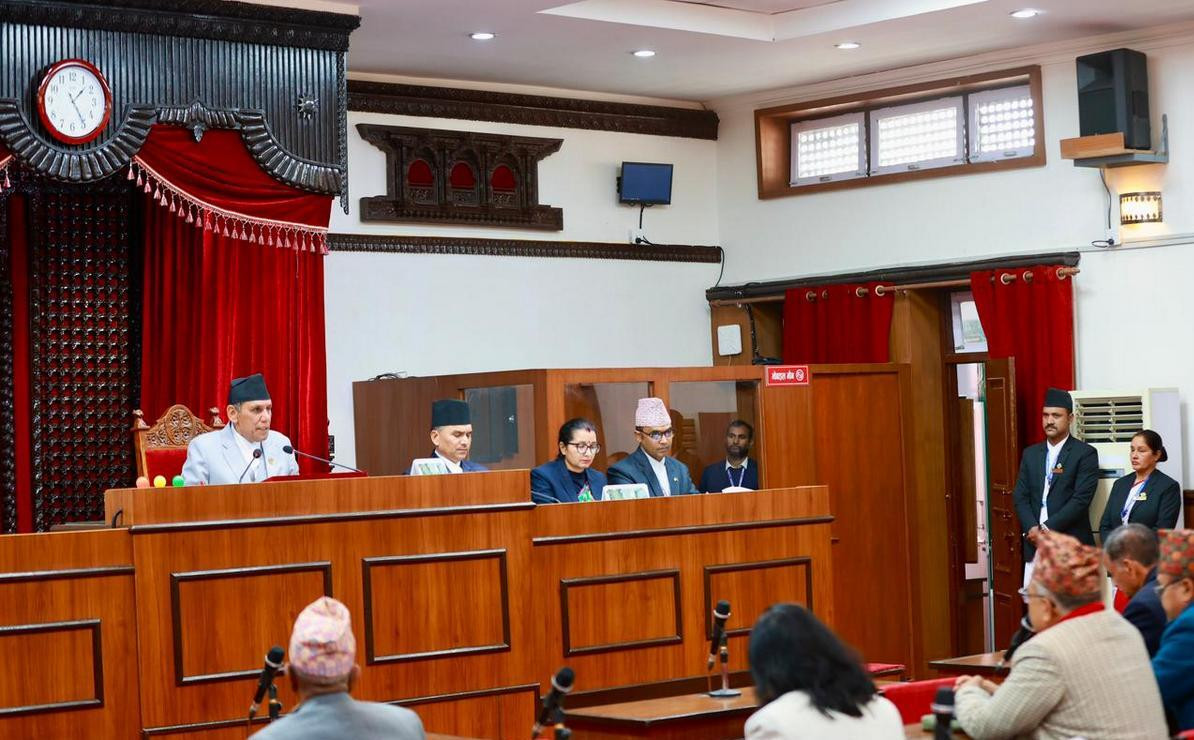 आज  राष्ट्रिय सभाको बैठक