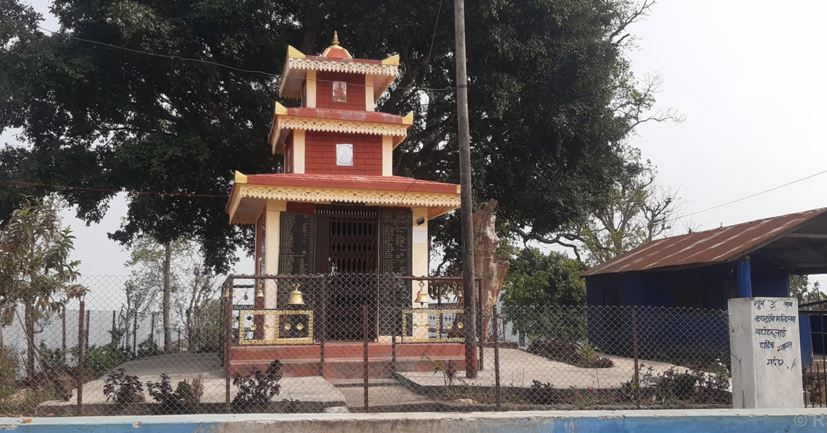 धार्मिक पर्यटनको केन्द्र बन्दै ‘कण्ठदेवी मन्दिर’