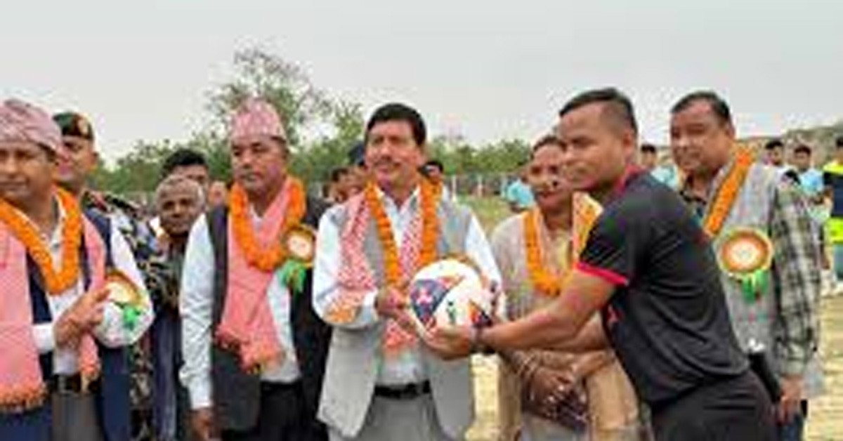गोलबजार मेयर गोल्डकप उद्घाटन खेलमा इटहरी विजयी