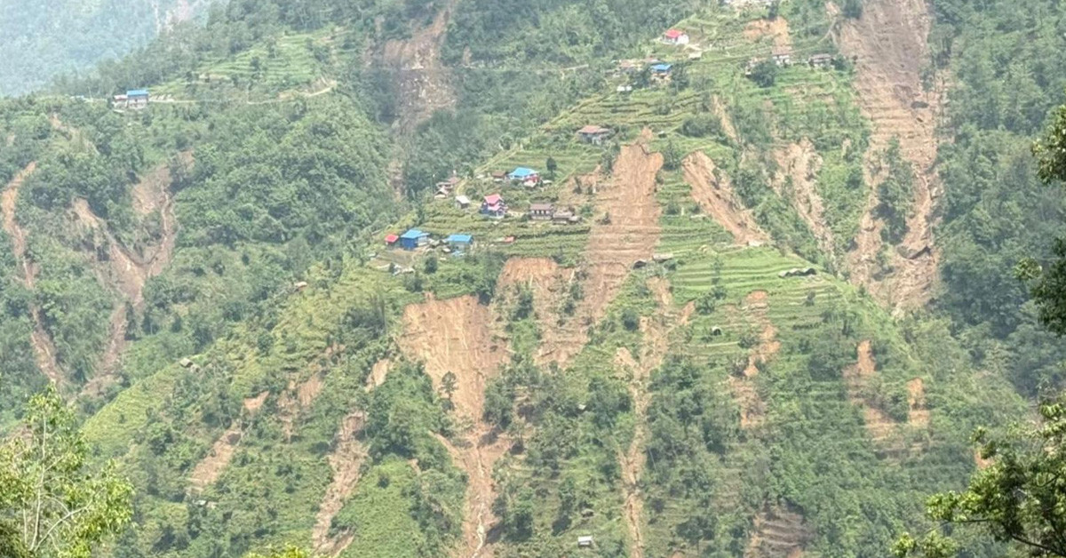 च्याङथापूका २६ घर उच्च जोखिममा