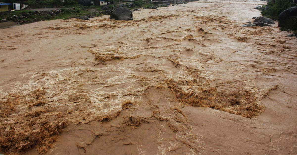 तिनाउमा बाढी, सतर्क रहन विभागको आग्रह