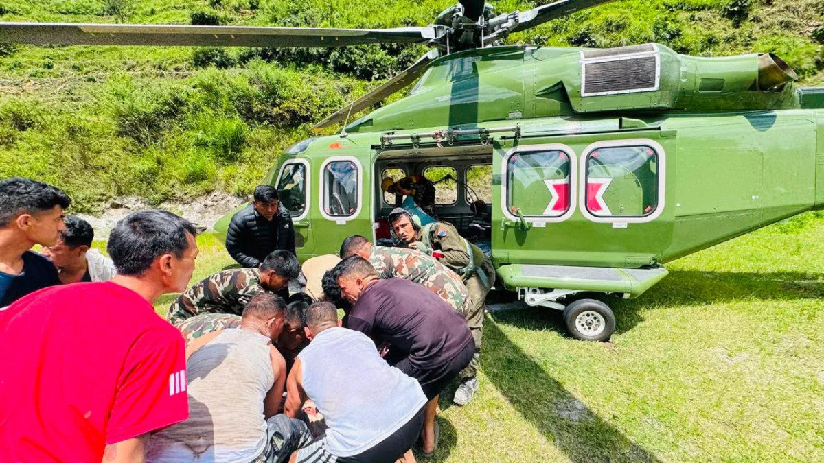 बाढीमा फसेका ८८ जनाको उद्धार, खोजी तथा उद्धारमा ३ ड्रोन परिचालन